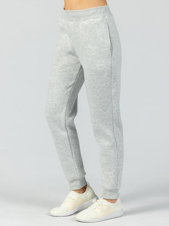 Pantaloni Trening Dama Cu Elastic Gri