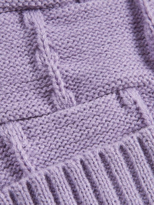 Verde Beanie Cap Lilac