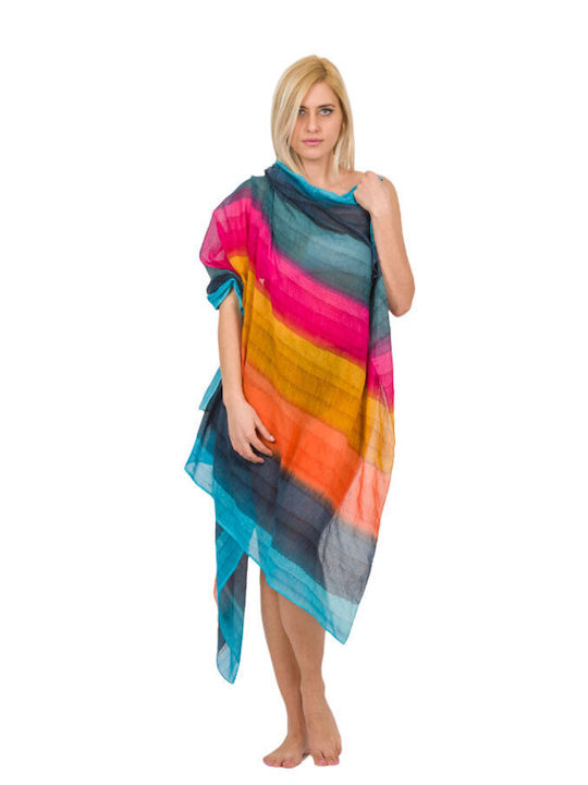 Rima Beachwear Striped Pareo Striped Multicolour 180x110cm