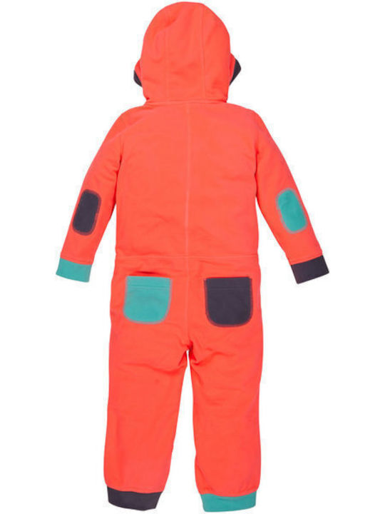 O'neill Girls Fabric Jumpsuit Orange