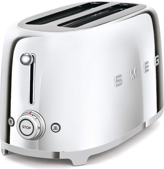 Smeg Prăjitor de pâine 2 sloturi 1500W Inox