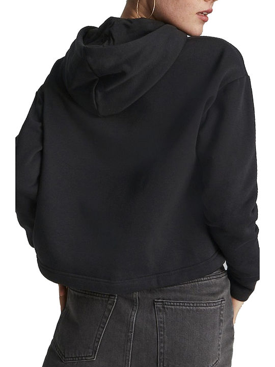 Puma Power Tape Women's Cropped Hooded Sweatshirt Black