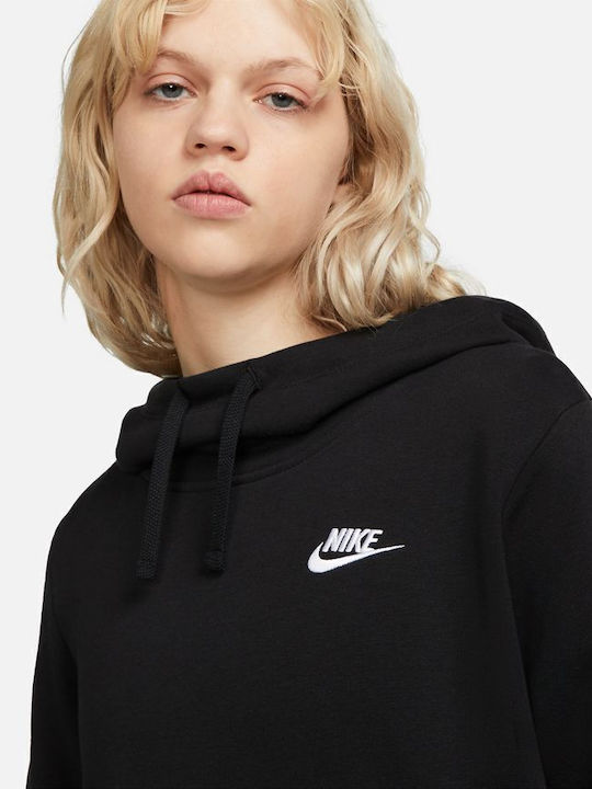 Women's Sweatshirt Hooded Black