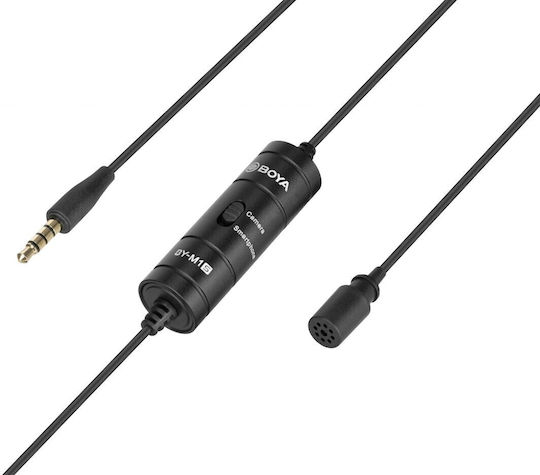 Boya BY-M1S Condensator (Diafragmă Mică) Microfon Πέτου, Clip On pentru Vocale