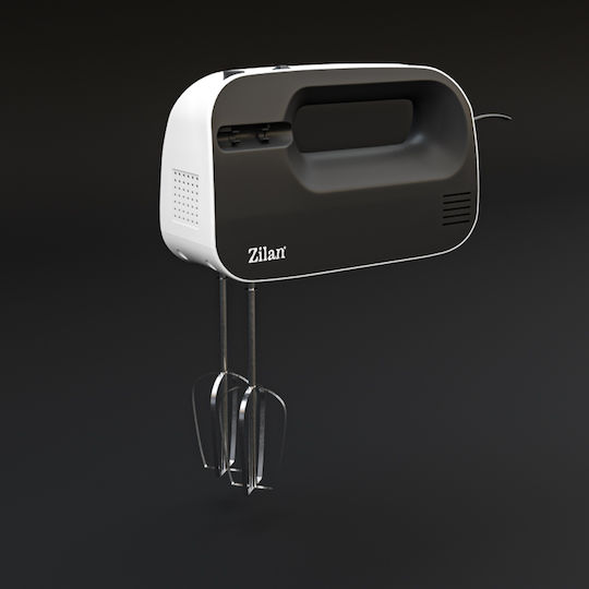 Zilan Μίξερ με Inox Κάδο Μαύρο 300W