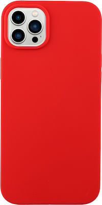 Idol 1991 Velvet Elite Silicone Back Cover Red (iPhone 14 Plus)