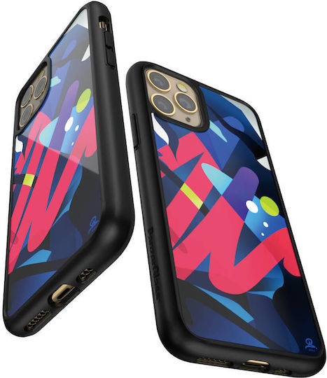 PanzerGlass ClearCase Umschlag Rückseite Kunststoff Mikael B Limited Artist Edition Antibacterial (iPhone 11 Pro Max)