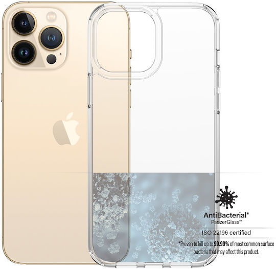 PanzerGlass HardCase Antibacterial Back Cover Plastic 1.2mm Transparent (iPhone 13 Pro Max)