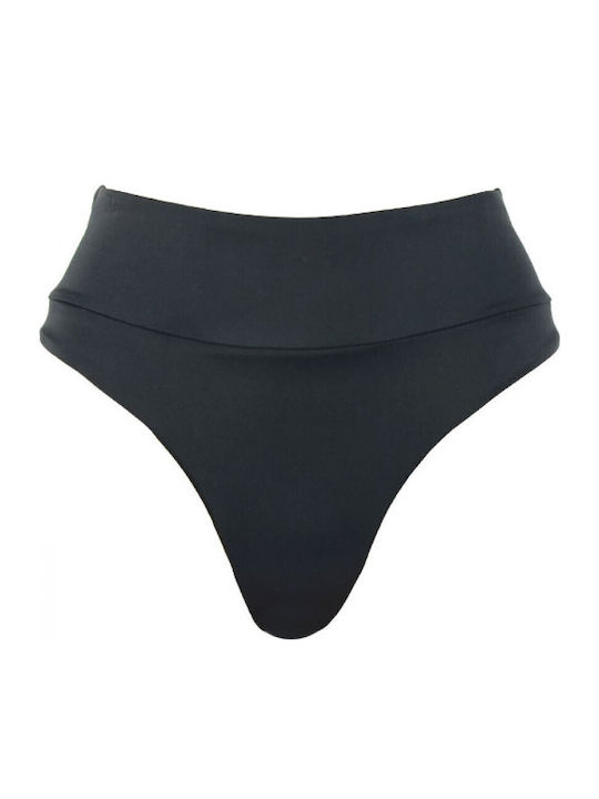 BP-3089 Bikini Brazil Ψηλόμεσο Μαύρο