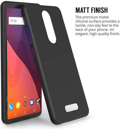 Hurtel Slim Back Cover Μαύρη (Galaxy Tab A8)
