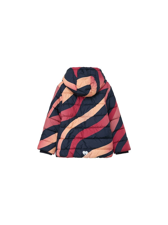 S.Oliver Kids Quilted Jacket short with Lining & Protection Hood Multicolour