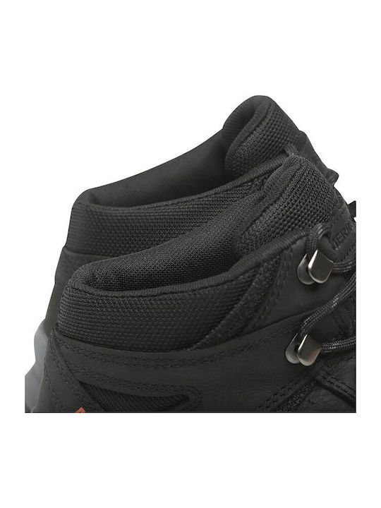 Merrell Erie Mid LTR WP Ανδρικά Ορειβατικά Μποτάκια Μαύρα