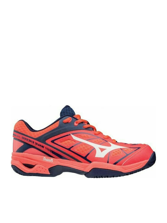 Mizuno Wave Exceed Γυναικεία Παπούτσια Τένις Κόκκινα για Χωμάτινα Γήπεδα Mizuno Wave Exceed Γυναικεία Παπούτσια Τένις Κόκκινα για Χωμάτινα Γήπεδα