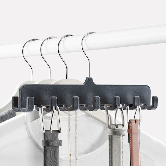 Rayen Wardrobe Hanger for Belts Plastic Gray 2204.01 1pcs