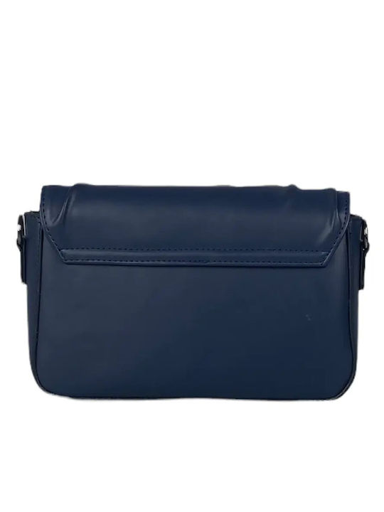 Bag to Bag Γυναικεία Flap Bag 'Ωμου Μπλε