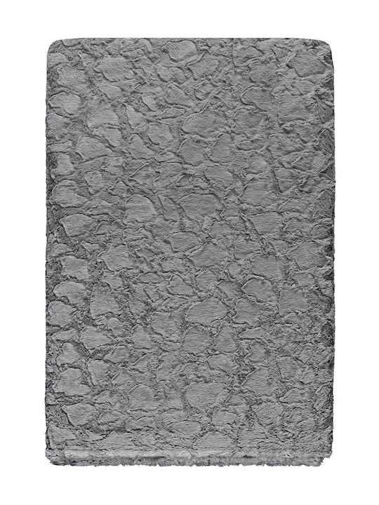 Madi Ριχτάρι Διθέσιου Καναπέ Rubble 170x250εκ. Grey