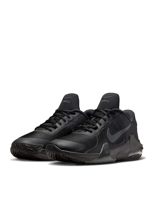 Air Max Impact 4 Low Basketball Shoes Black / Off Noir / Anthracite