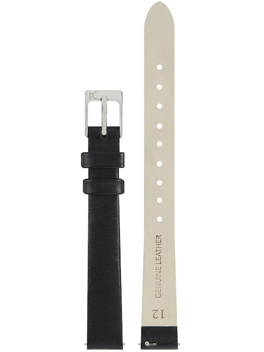 Pierre Cardin Γυναικείο Ρολόι 27mm Μπαταρίας με Μαύρο Δερμάτινο Λουράκι