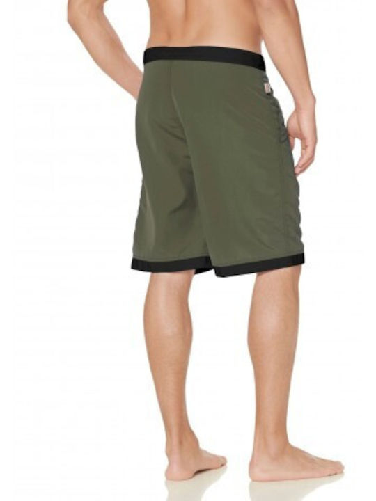 Lonsdale Clennell Men's Swimwear Bermuda Olive / Black