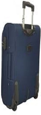 Diplomat Μεγάλη Βαλίτσα με ύψος 71cm σε Μπλε χρώμα