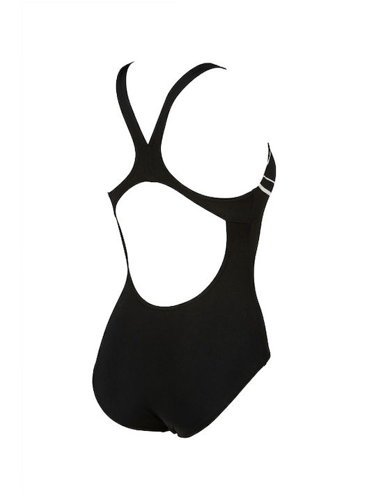 Athletic One-Piece Swimsuit Black
