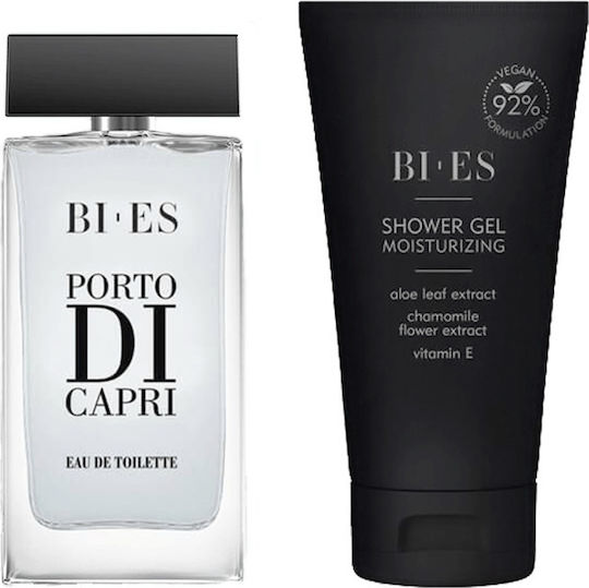 Bi-es Porto Di Capri Ανδρικό Σετ με Eau de Toilette 2τμχ