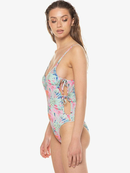 Blair Badeanzug Blumen Washed Pink