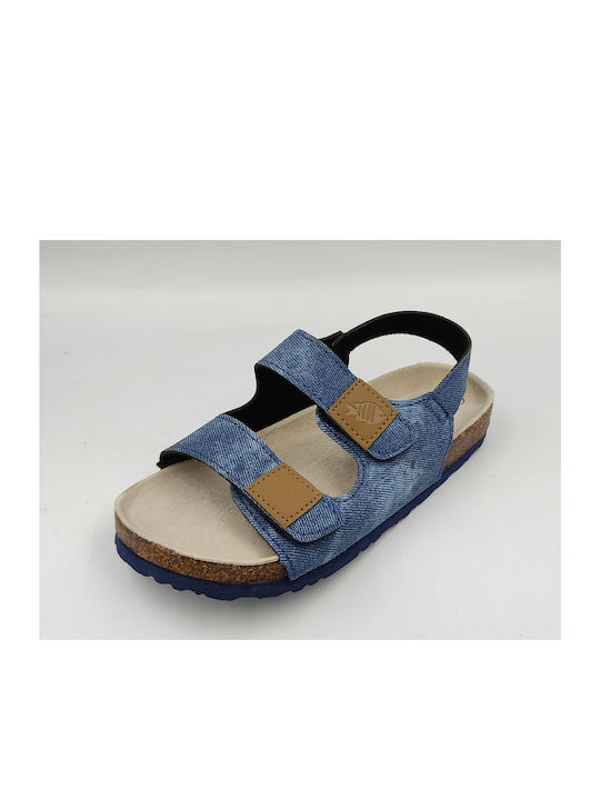 Sandalen - Blau - Jeans