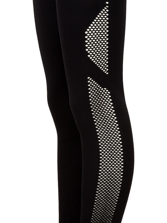 Women's Cropped Training Legging High Waisted Black
