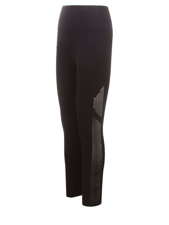 Women's Cropped Training Legging High Waisted Black
