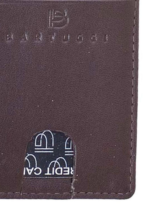 521-100 Leather Men's Wallet Cards Brown