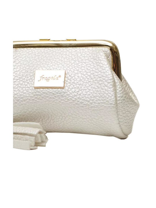 Klein Frauen Brieftasche Silber