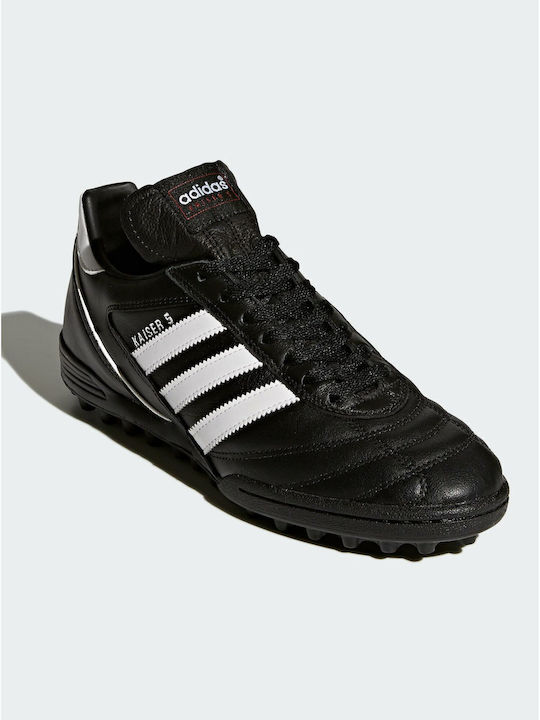 adidas Kaiser 5 Team Football Shoes with Molded Cleats Black / Footwear White