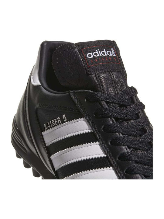adidas Kaiser 5 Team Football Shoes with Molded Cleats Black / Footwear White