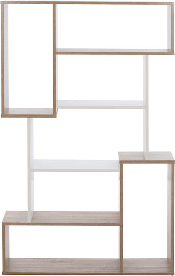 Βιβλιοθήκη Λευκό 85x22x140εκ.