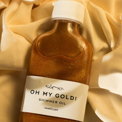 Soma Botanicals Oh My Gold! Öl mit Schimmer 100ml