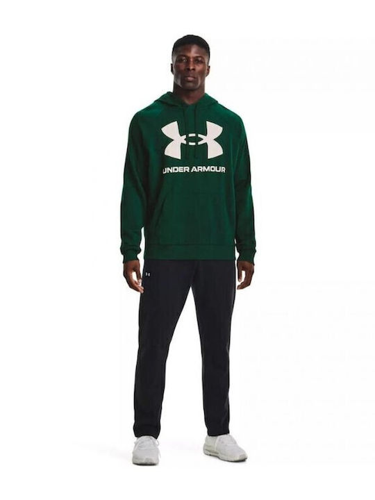 Rival Sweatshirt With Hood Green