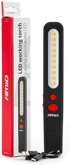 AMiO Arbeitslampe Batterie LED mit einer Helligkeit von bis zu 400lm