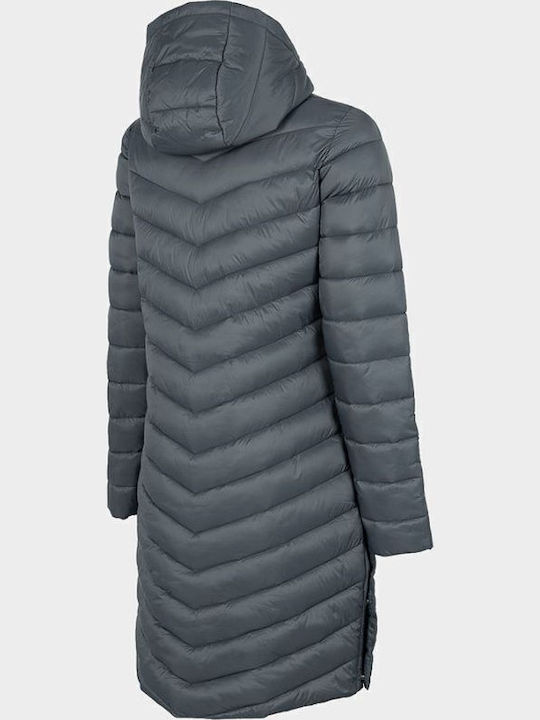 Women's for Hiking Short Puffer Jacket for Winter Blue