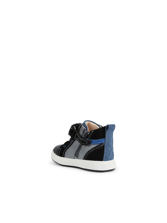 Geox Kids Sneakers High Biglia Anatomic Black