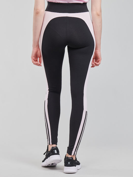 Adidas Essentials Colorblock Frauen Lang Leggings Schwarz