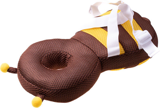 Loco Little Bee Head Protector made of Fabric in Brown Color 1pcs