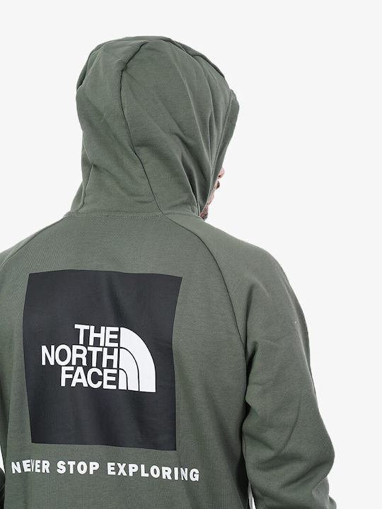 Sweatshirt with Hood Khaki