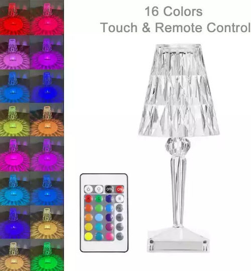 Andowl Dekorative Lampe Transparent