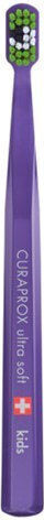 Curaprox Ultra Soft Duo Σετ Παιδικές Οδοντόβουρτσες για 4+ Χρονών 2τμχ Μωβ