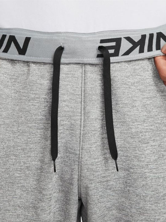 Therma-FIT Παντελόνι Φόρμας Dri-Fit με Λάστιχο Γκρι