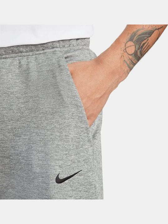 Therma-FIT Παντελόνι Φόρμας Dri-Fit με Λάστιχο Γκρι