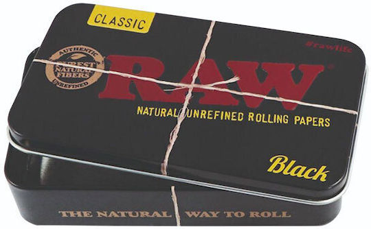 Raw Sonstiges Tabak- und Shisha-Zubehör Lagerung von Tabak Schwarzes