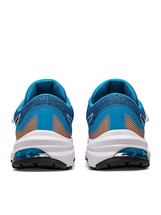 GT-1000 11 PS Kids Sports Shoes Running with Hoop & Loop Closure Blue