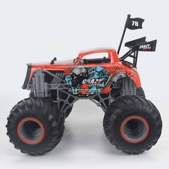 The Source Τηλεκατευθυνόμενο Αυτοκίνητο Monster Truck Κόκκινο